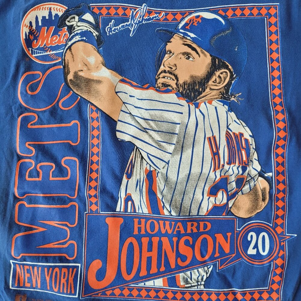 Howard Johnson Nutmeg Mills Vintage T Shirt Size XL New York Mets HOJO NY